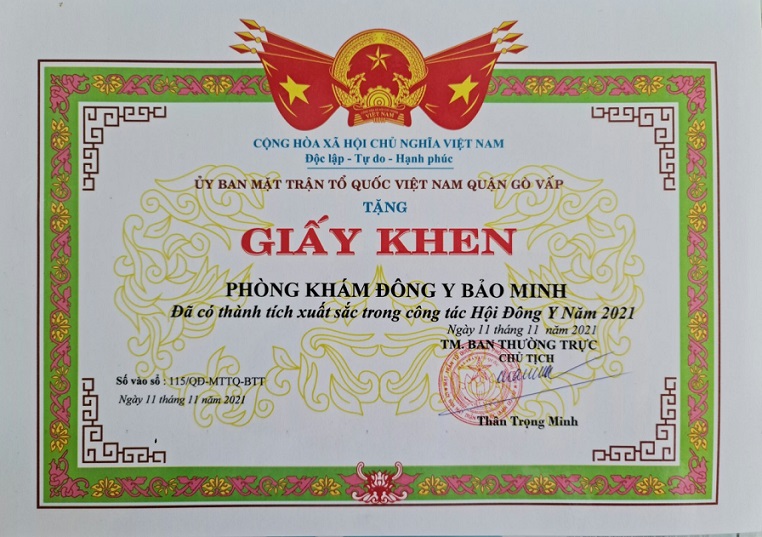 Phòng khám đông y Bảo Minh